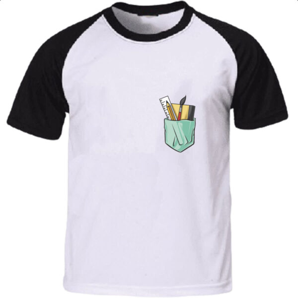 Camiseta Raglan Bolso de desenhista