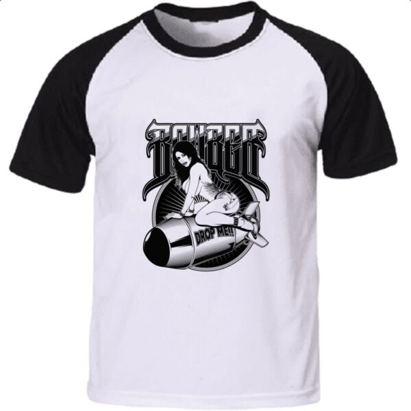 Camiseta Raglan Bomber drop me