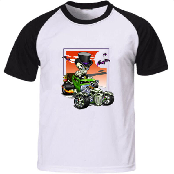 Camiseta Raglan Bone Rod
