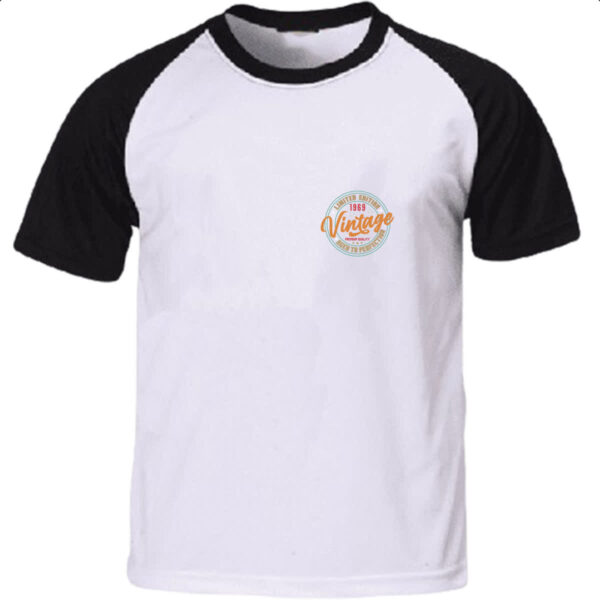 Camiseta Raglan Brasao Limited Edition Vintage 1969