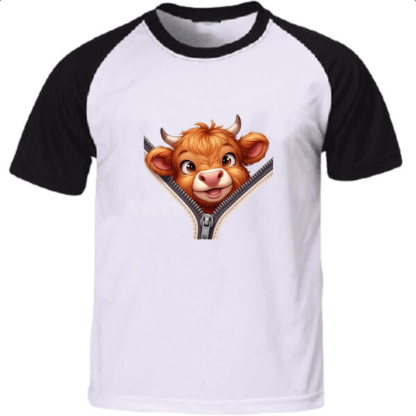 Camiseta Raglan Bufalo no ziper