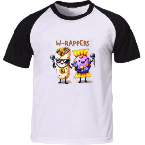 Camiseta Raglan W-Rappers