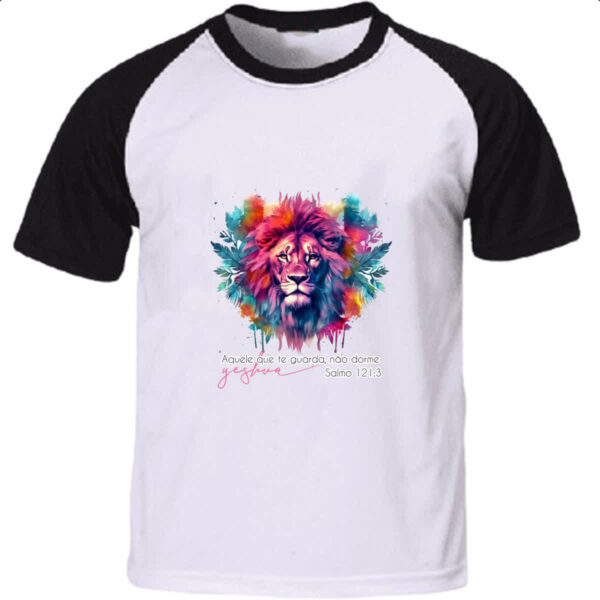 Camiseta Raglan Yeshua Salmo 121-3