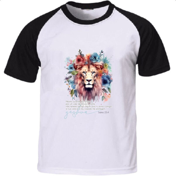 Camiseta Raglan Yeshua Salmo 23-4