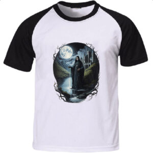 Camiseta Raglan Halloween Banshee