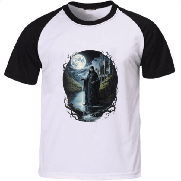Camiseta Raglan Halloween Banshee