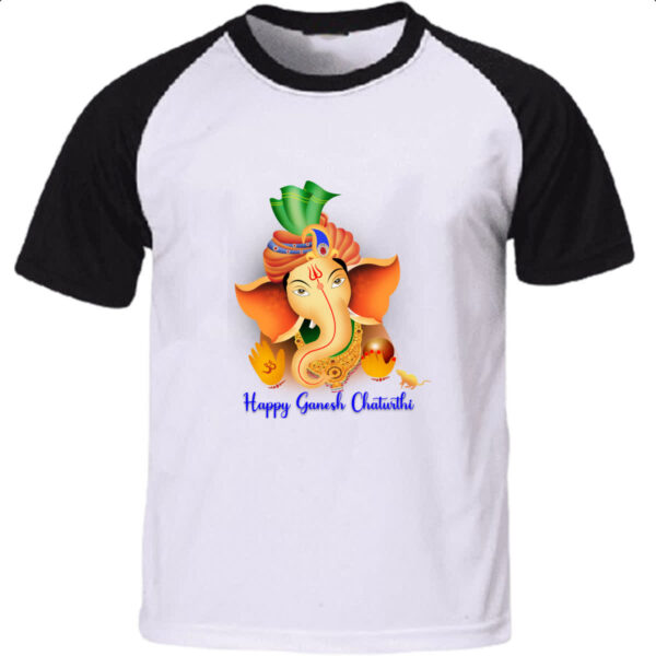 Camiseta Raglan Happy Ganesh Chaturthi