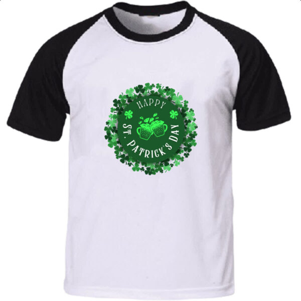 Camiseta Raglan Happy St Patricks Day