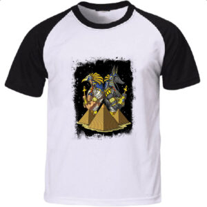 Camiseta Raglan Horus e Anubis