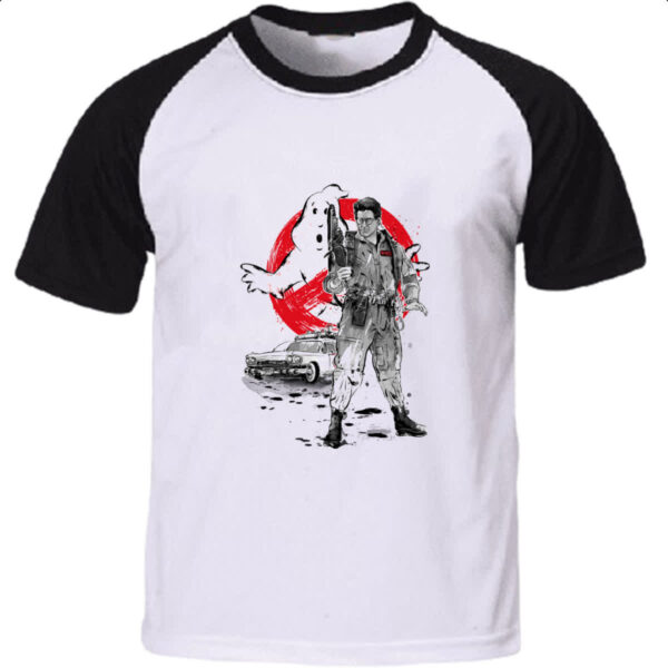 Camiseta Raglan Caca Fantasmas Ghostbusters Egon