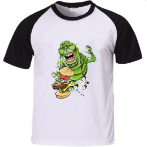 Camiseta Raglan Caca Fantasmas Ghostbusters Geleia