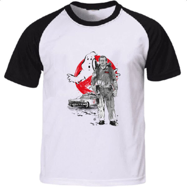 Camiseta Raglan Caca Fantasmas Ghostbusters Peter