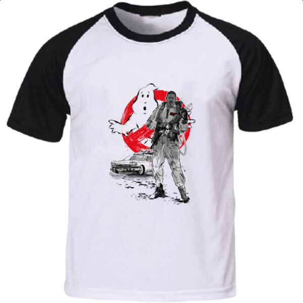 Camiseta Raglan Caca Fantasmas Ghostbusters Winston