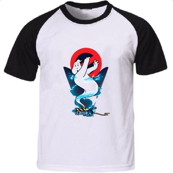 Camiseta Raglan Caca Fantasmas capiturado