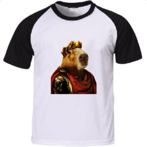 Camiseta Raglan Capivara imperador