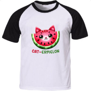 Camiseta Raglan Cat-Ermelon