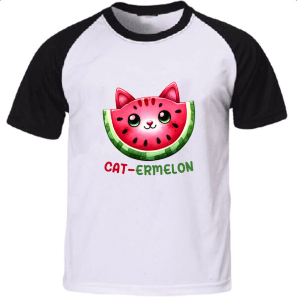 Camiseta Raglan Cat-Ermelon