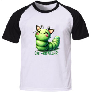Camiseta Raglan Cat-Erpillar