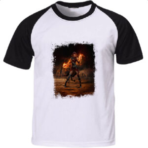 Camiseta Raglan Chandra - Catalisadora da chama