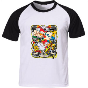 Camiseta Raglan Chicken turbo
