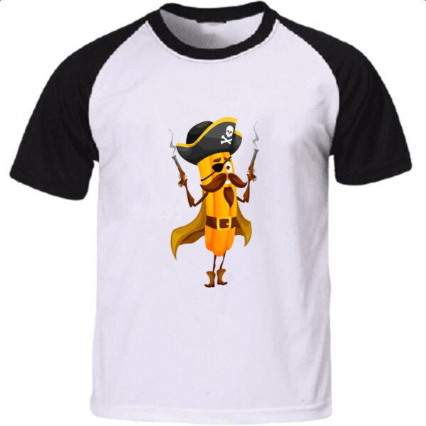 Camiseta Raglan Churros Pirata