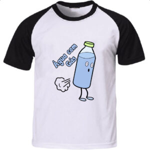 Camiseta Raglan Agua com gas
