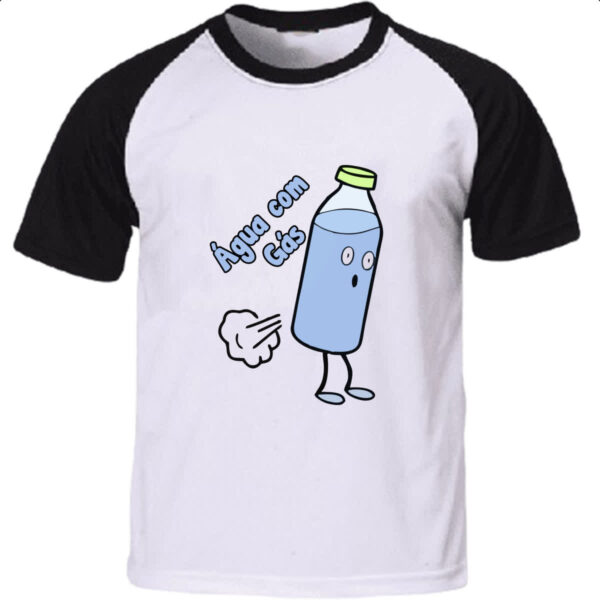 Camiseta Raglan Agua com gas