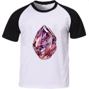Camiseta Raglan Cristal de quartzo