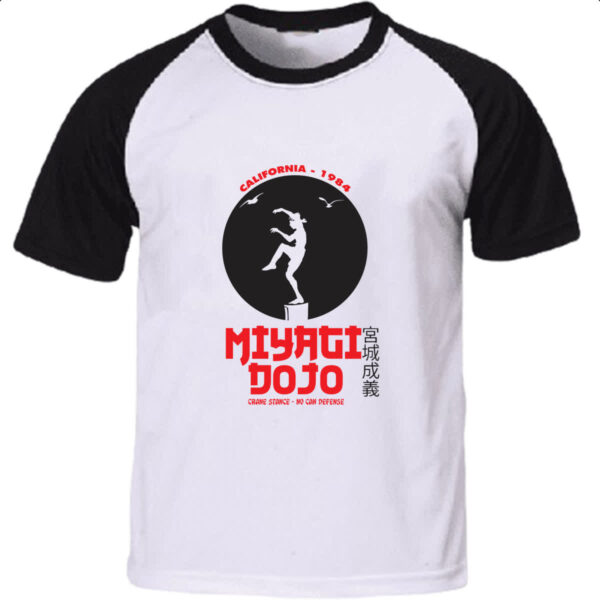 Camiseta Raglan Daniel Miayagi Dojo