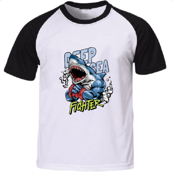 Camiseta Raglan Deep sea fighter