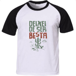 Camiseta Raglan Deixei de ser besta