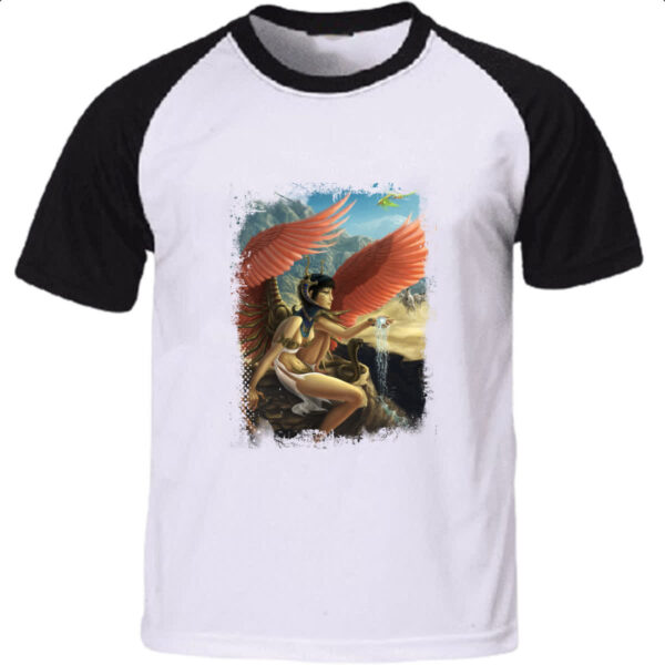 Camiseta Raglan Deusa Isis by Deities