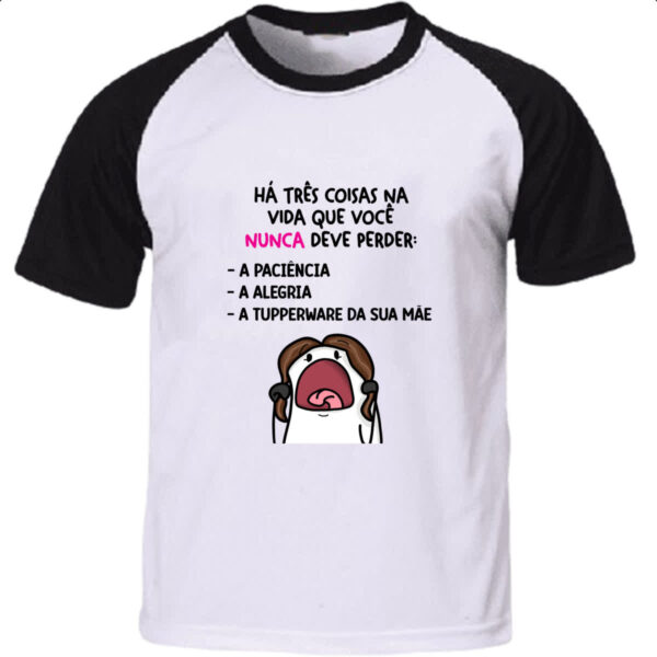 Camiseta Raglan Dia das maes tupperware