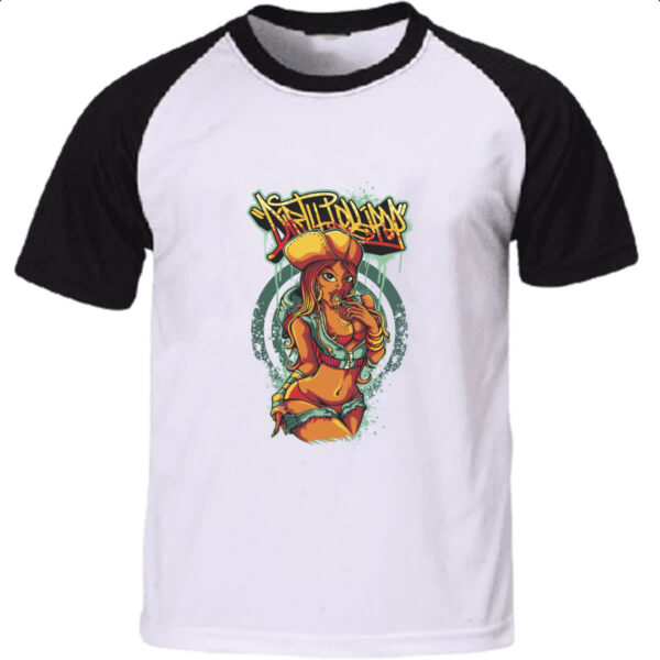 Camiseta Raglan Dirt 4 lolli pop