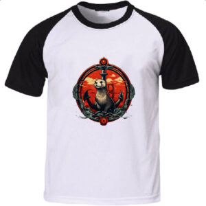 Camiseta Raglan Doninha marinheira