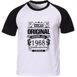 Camiseta Raglan Edicao Original 1968