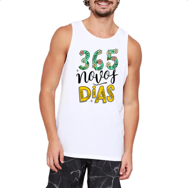 Camiseta Regata 365 novos dias - Imagem 2
