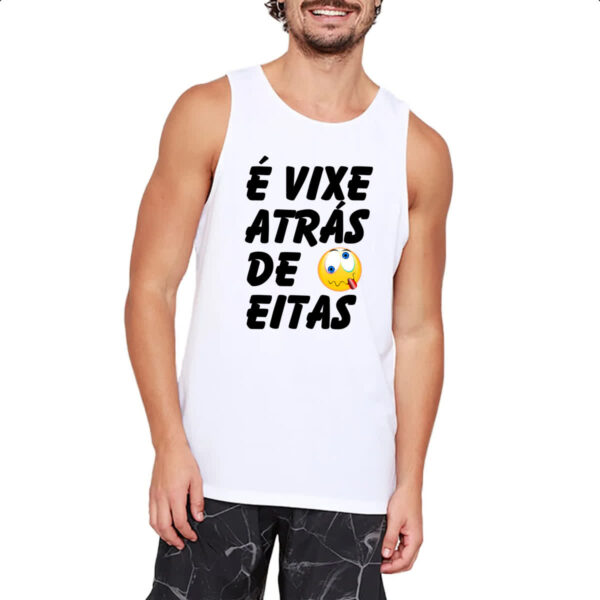 Camiseta Regata E vixe atras de eitas - Imagem 2