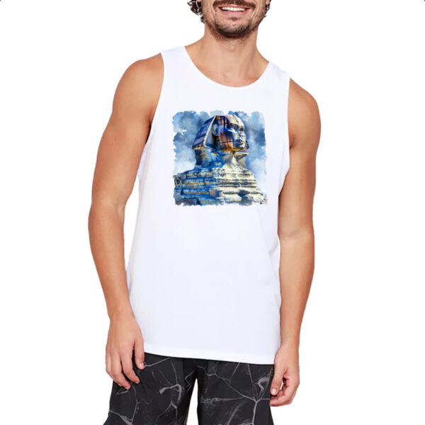 Camiseta Regata Esfinge Watercolor - Imagem 2