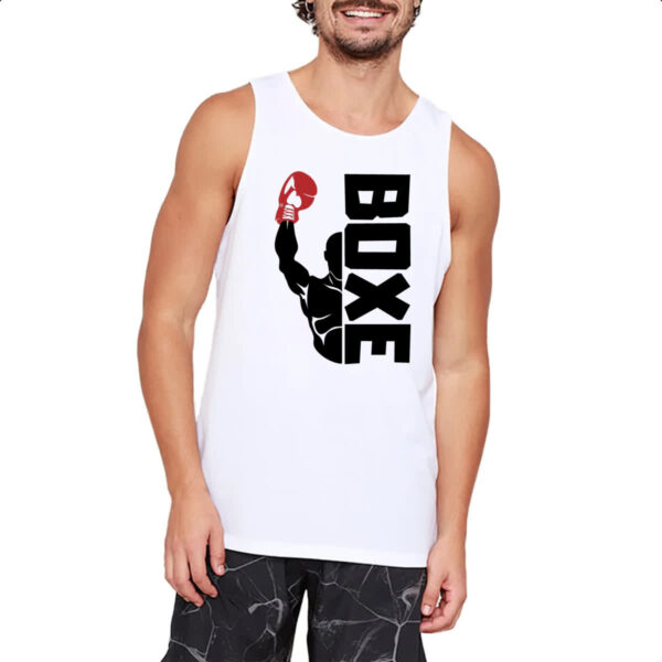 Camiseta Regata Esporte boxe luva - Imagem 2