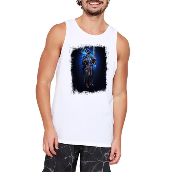 Camiseta Regata Empires and Puzzles Heroi Finley Traje - Imagem 2