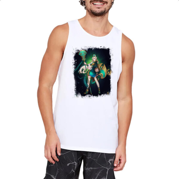 Camiseta Regata Empires and Puzzles Heroi Kadilen Traje - Imagem 2