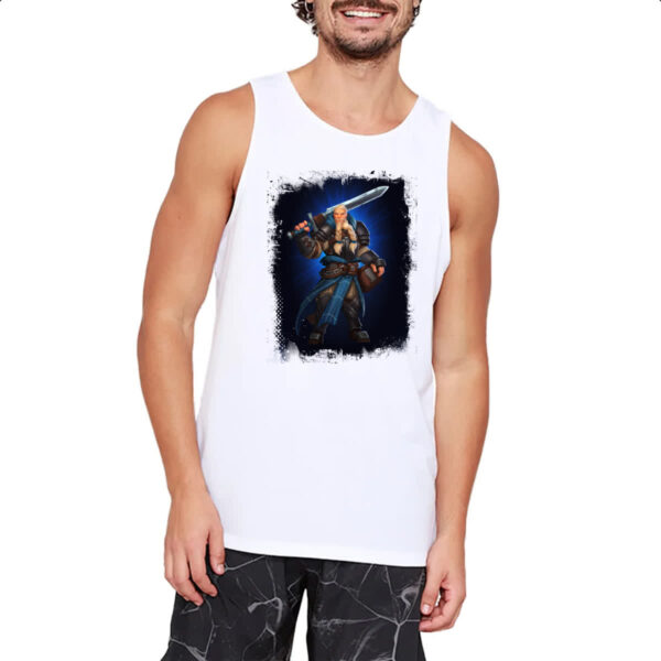 Camiseta Regata Empires and Puzzles Heroi Rei Arthur - Imagem 2