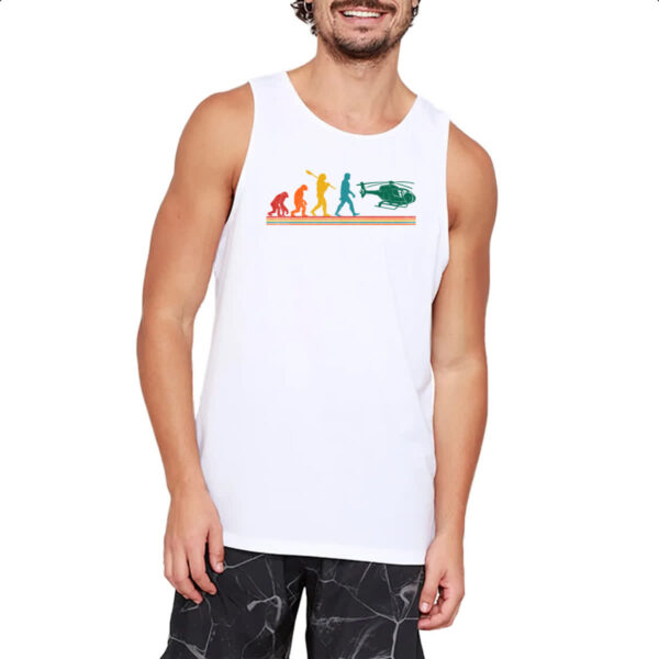 Camiseta Regata Evolucao helicoptero - Imagem 2