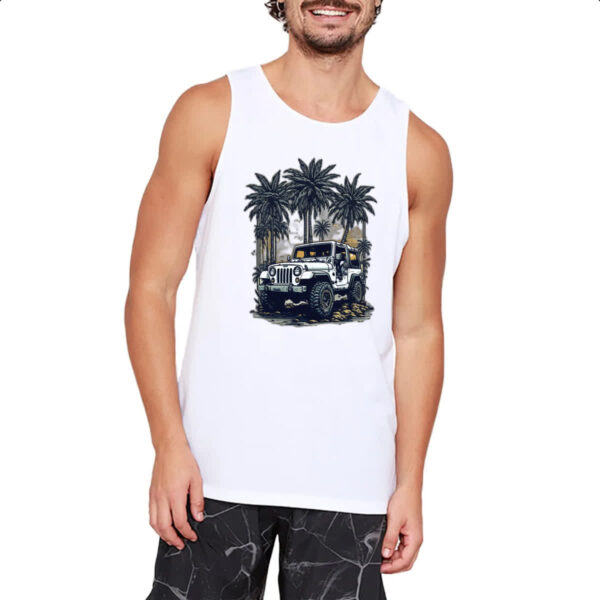 Camiseta Regata Jeep orffroad 4x4 sunset - Imagem 2