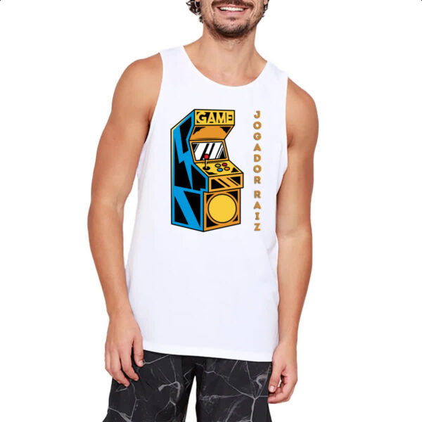 Camiseta Regata Jogador gamer raiz - Imagem 2