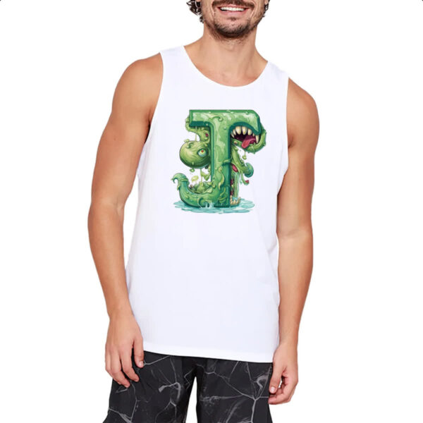 Camiseta Regata Zumbi Alfabeto Letra J - Imagem 2