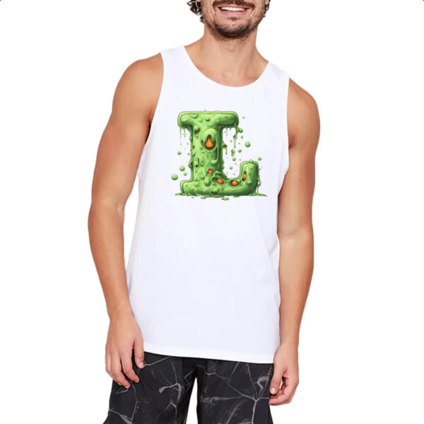 Camiseta Regata Zumbi Alfabeto Letra L - Imagem 2