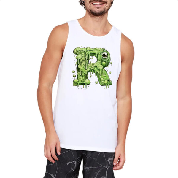 Camiseta Regata Zumbi Alfabeto Letra R - Imagem 2
