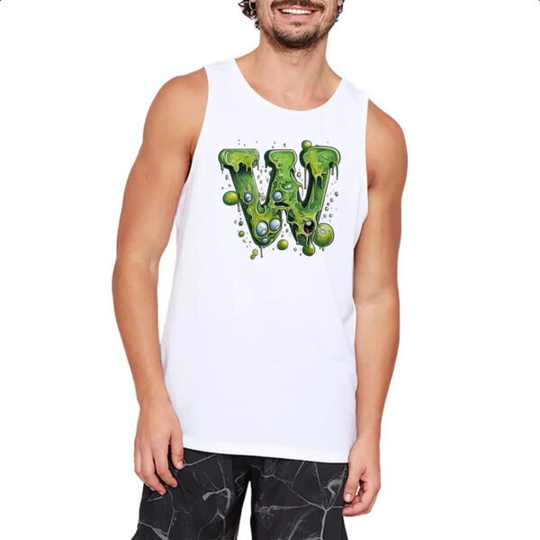 Camiseta Regata Zumbi Alfabeto Letra W - Imagem 2